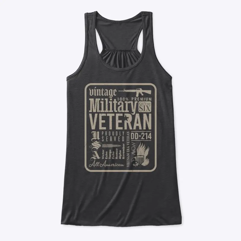 Military Veteran Vietnam Branded