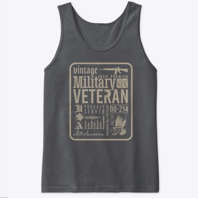 Military Veteran Vietnam Branded