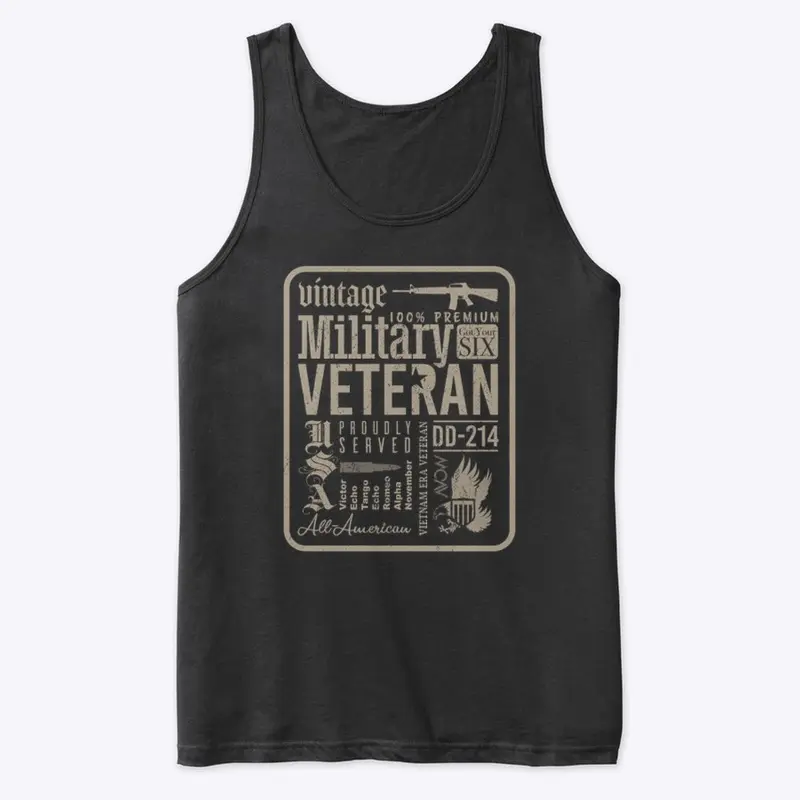 Military Veteran Vietnam Branded